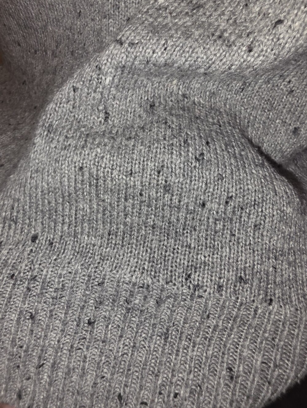 Motherhood Maternity Sweater Size L Gray Speckles - Picture 6 of 8